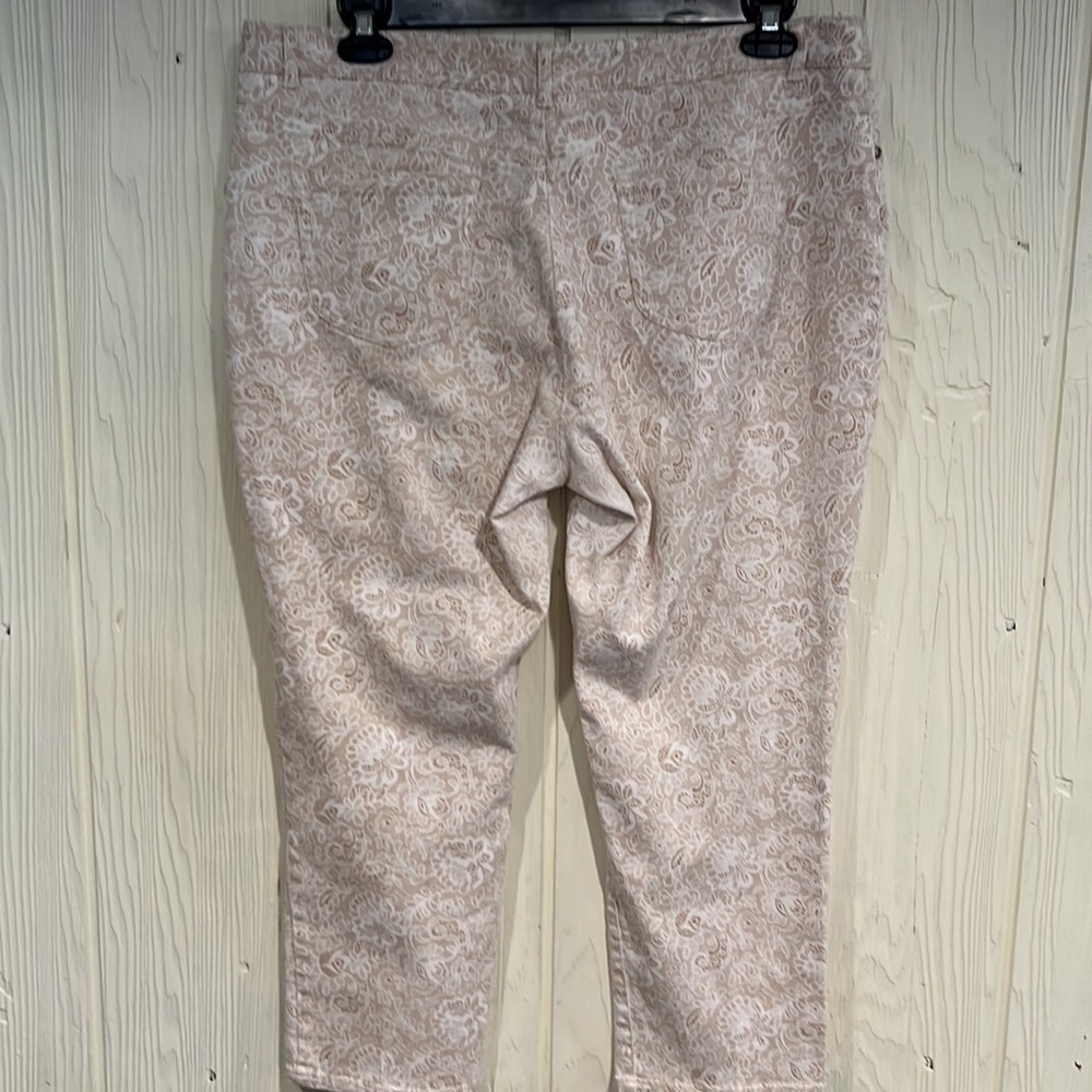 Laura Ashley Crop Pants Size 16 Five Pocket - Picture 5 of 10